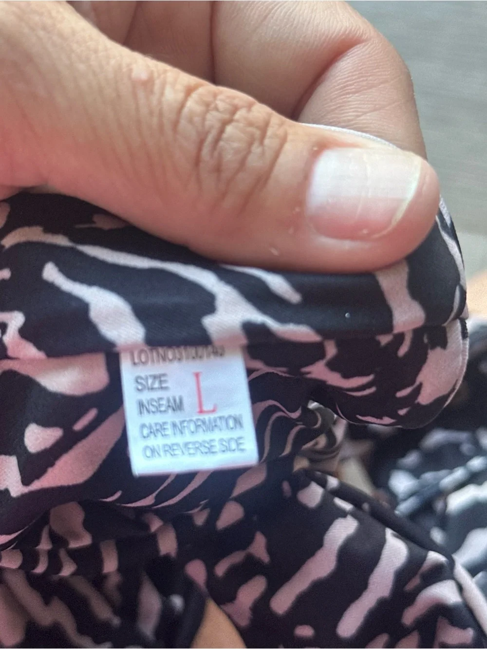 Animal Print Large Bikini cheeky bottom